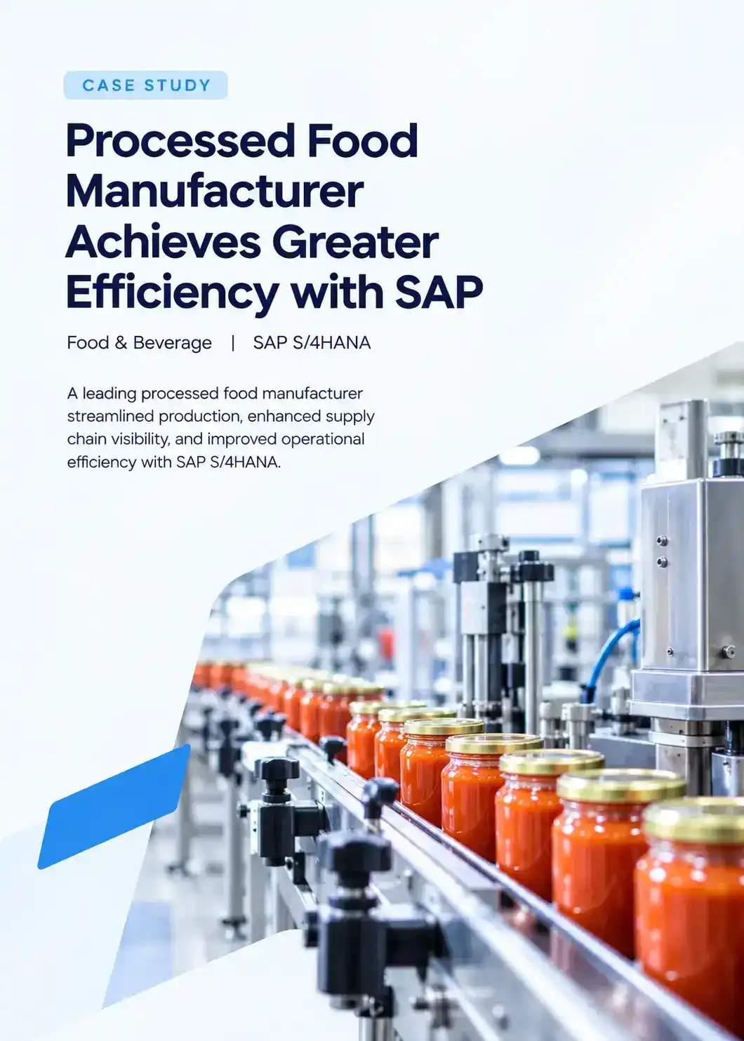 Processed Food Manufacturer SAP Transformation Case Study - Mesprosoft