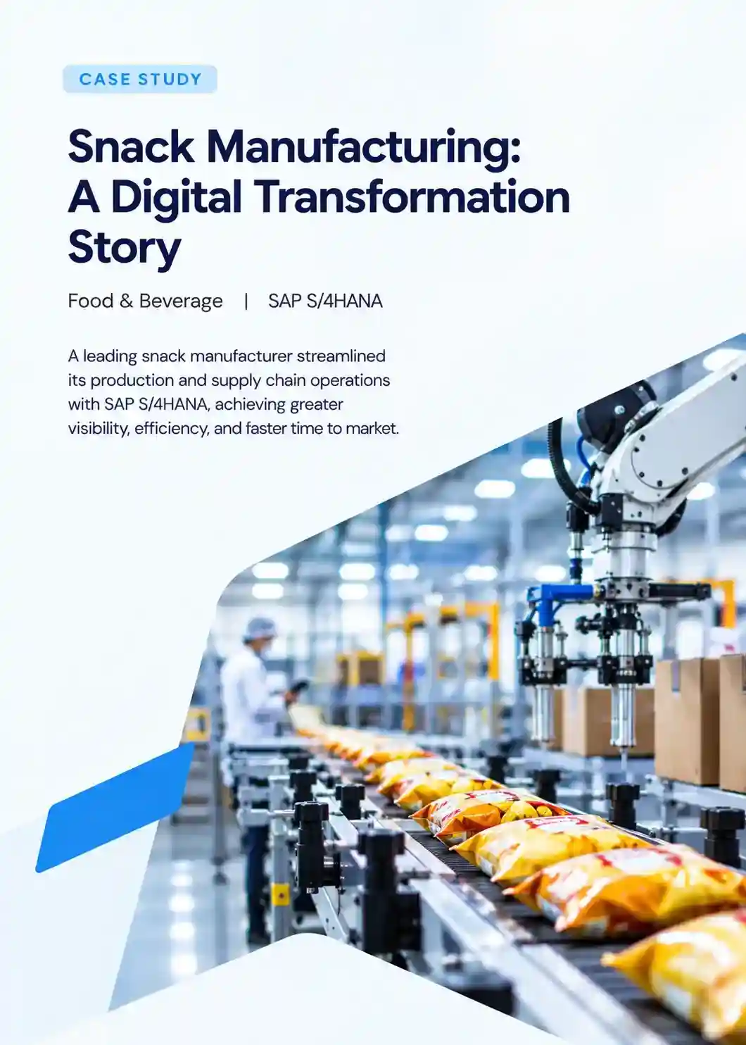 Snack Manufacturing Digital Transformation Case Study - Mesprosoft